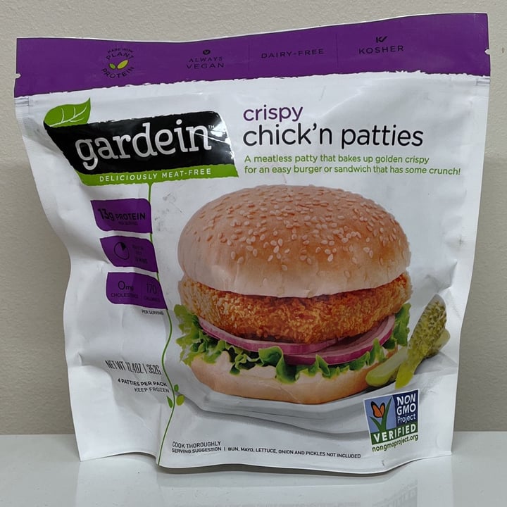 photo of Gardein Crispy Chick’n Patties shared by @veganadam on  03 May 2022 - review