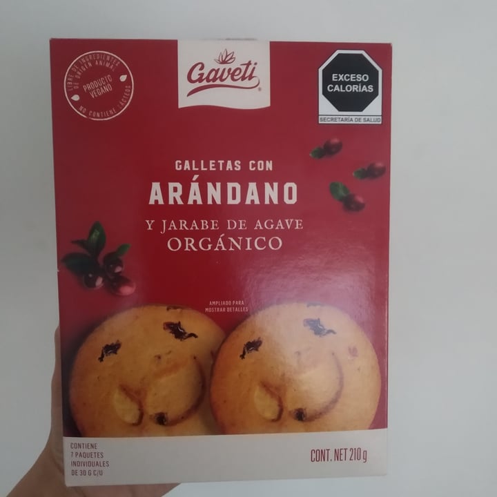 photo of Gaveti Galletas con arándano y jarabe de agave orgánico shared by @maravwn on  14 Oct 2021 - review