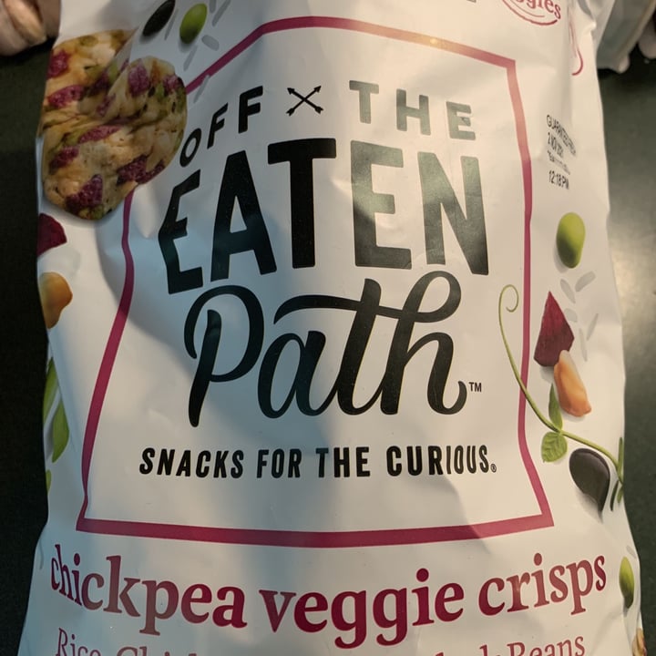 photo of Off The Eaten Path Chickpea Veggie Crisps shared by @biversen on  04 Jun 2021 - review