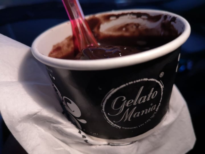 photo of Gelato Mania Vegan Chocolate Gelato shared by @chiaralincoln on  02 Jan 2020 - review