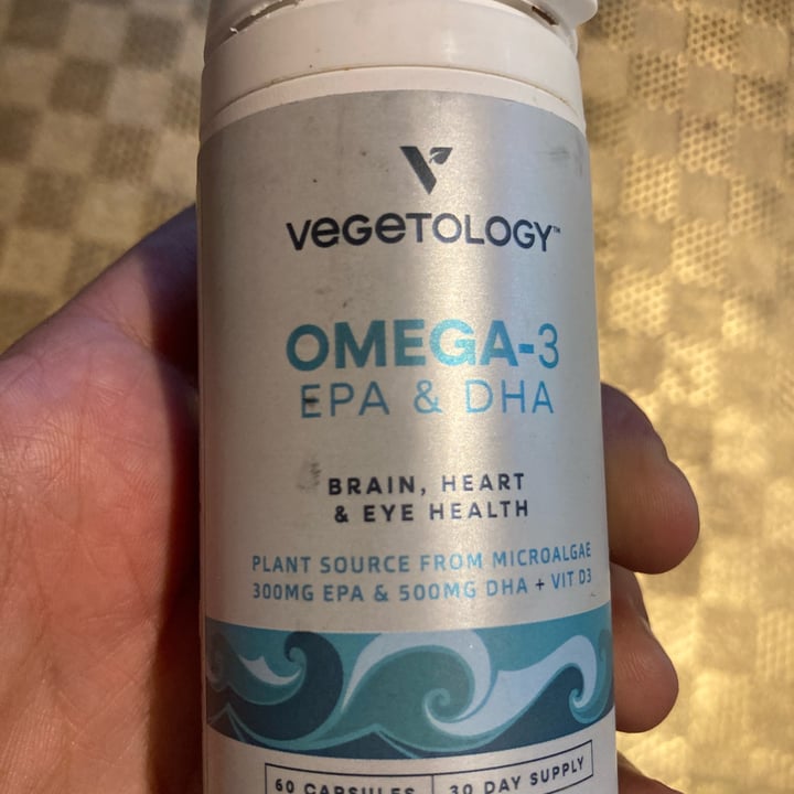 photo of Vegetology Omega3 EPA e DHA shared by @daxvegan on  26 Aug 2022 - review