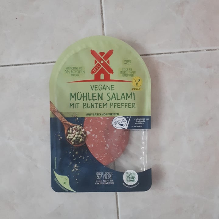 review photo of Veganer Aufschnitt Salame shared by @silvia1993 on 12 Aug 2022 - review