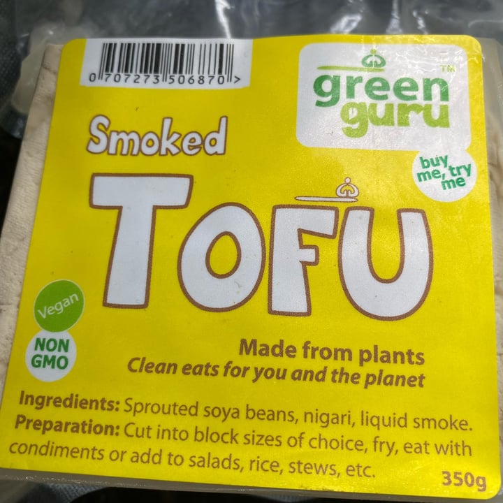 photo of Green Guru Firm Tofu Smoked Organic shared by @saveg on  15 Nov 2021 - review