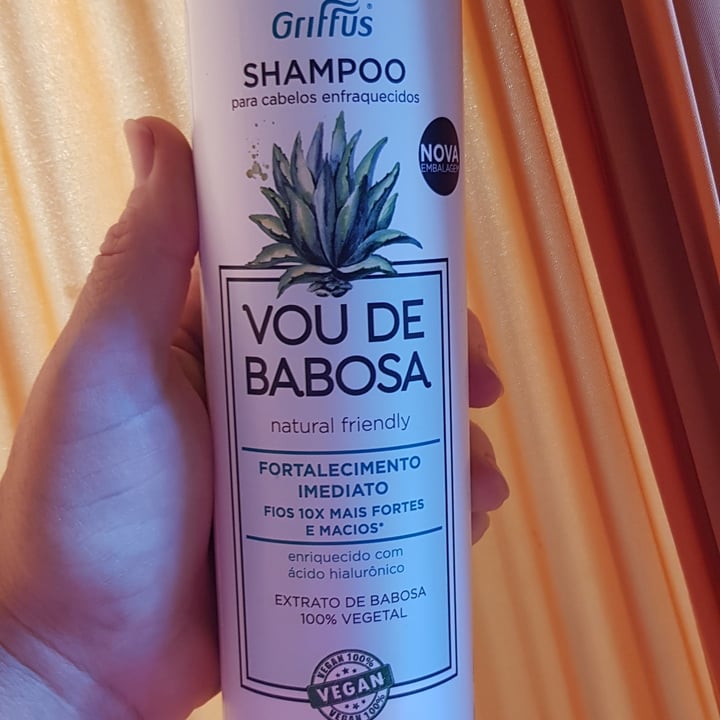 photo of Griffus Shampoo vou de babosa shared by @carlafernandes on  23 Feb 2022 - review