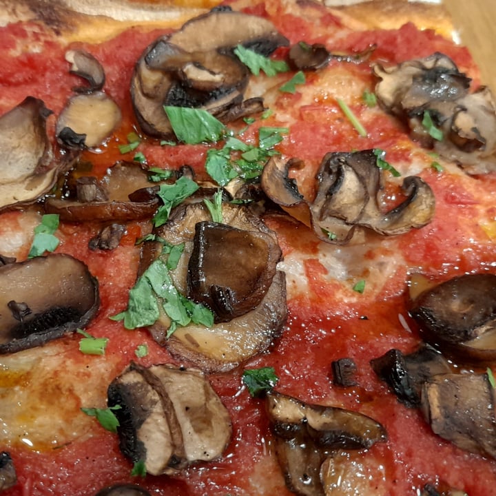 photo of Eataly London Pizza Al Taglio With Veggies And Mushrooms shared by @francesca213 on  26 Sep 2022 - review