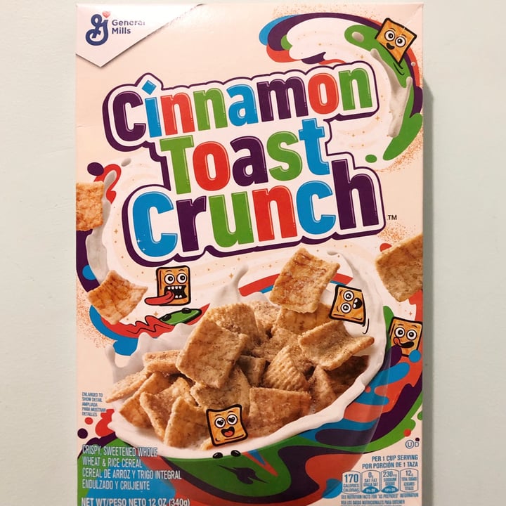photo of General Mills 	Cinnamon Toast Crunch shared by @oliviazg0 on  06 Oct 2021 - review