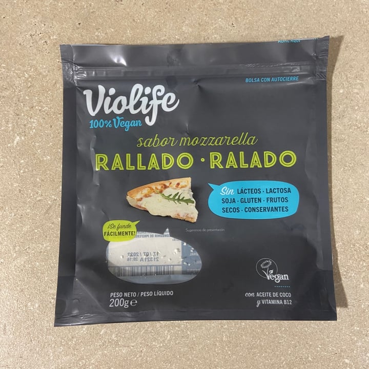 review photo of Violife Queso Rallado sabor a Mozzarella shared by @krawel on 23 Dec 2021 - review