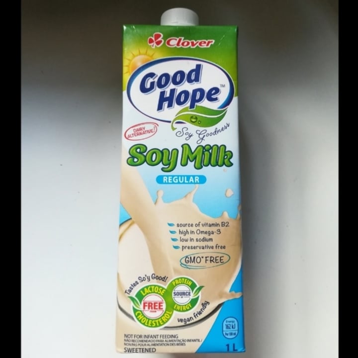 photo of Clover Soy Milk Sweetened shared by @clarythevegetable on  08 Oct 2020 - review