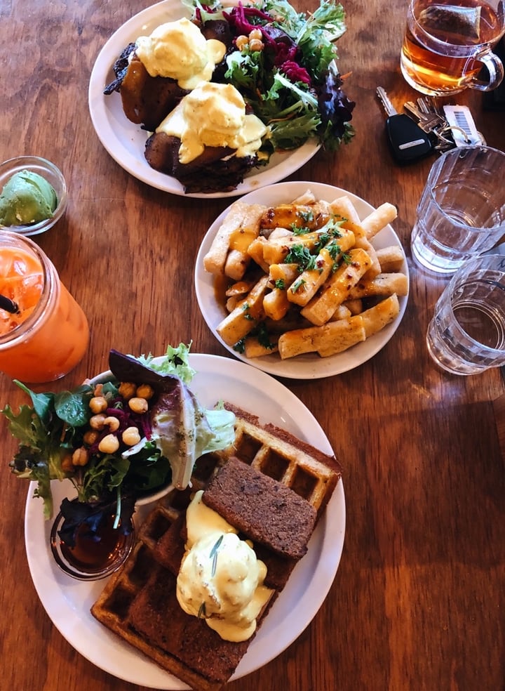 review photo of Chickpea restaurant The Shnitzel Waffle Benechick shared by @jenee on 11 Jan 2020 - review