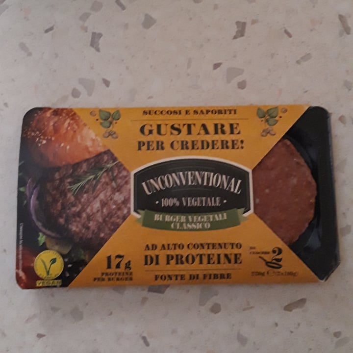 photo of Unconventional Burger Vegetale Classico - Classic Burger shared by @gio2 on  03 Jun 2022 - review