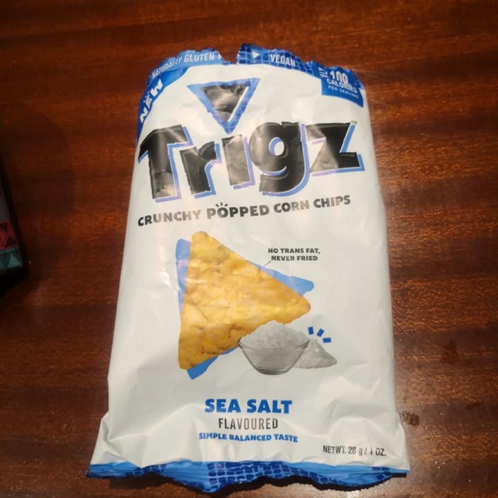 photo of Trigz Trigz crunchy Popped Chips Sea Salt shared by @liezle on  15 Sep 2022 - review