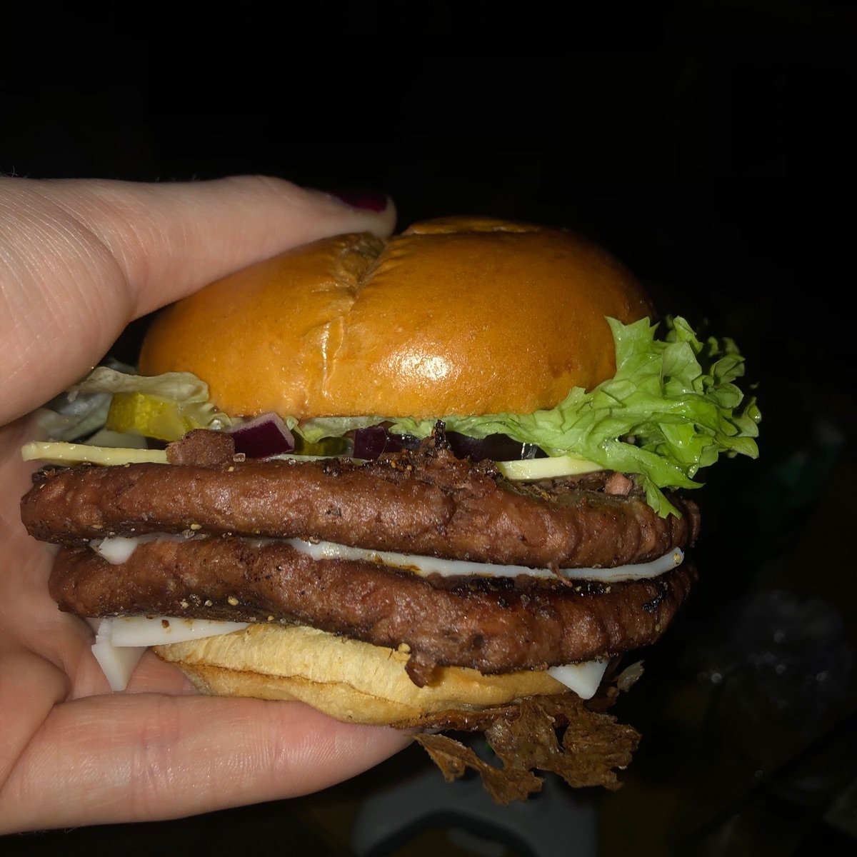 Smashburger Classic Double Smash Vegan Burger Reviews abillion