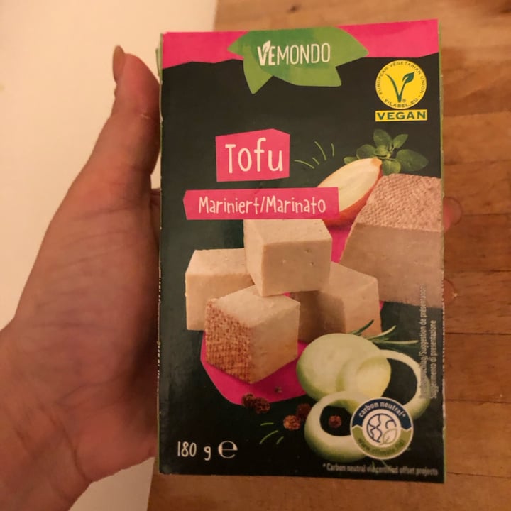 photo of Vemondo Tofu Marinato shared by @sofizaza on  13 Sep 2022 - review