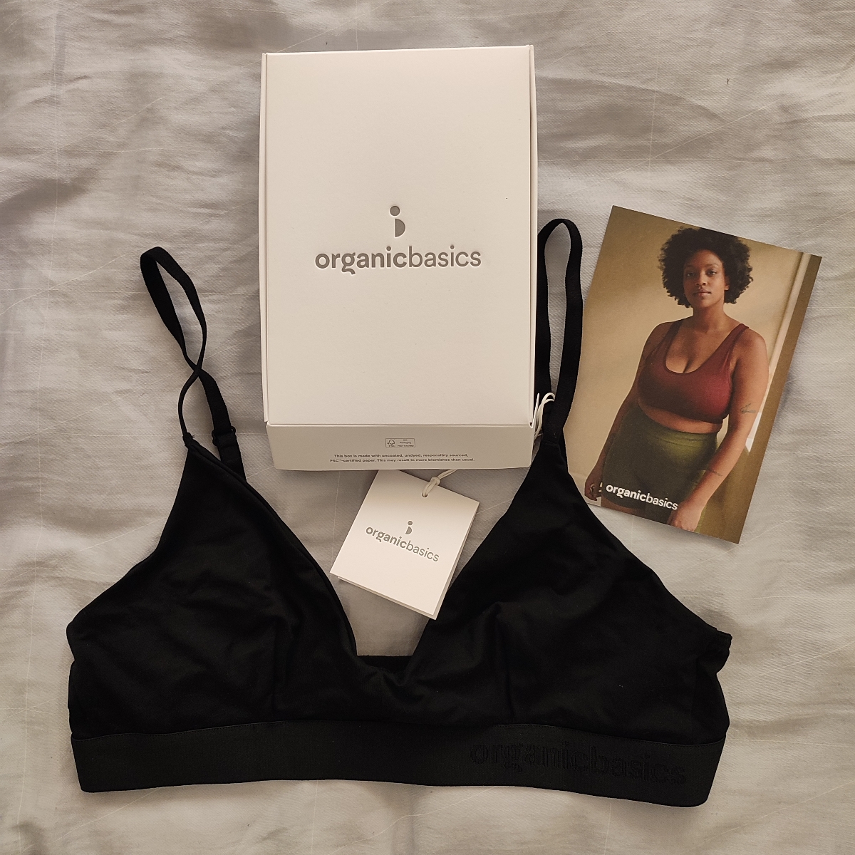 Organic basics best sale bralette