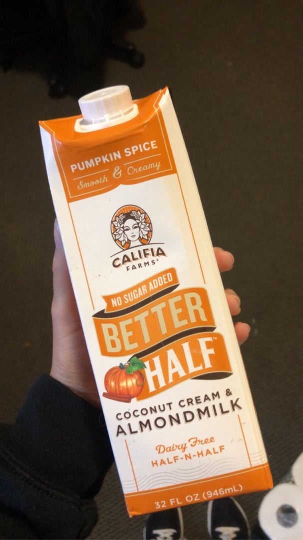 photo of Califia Farms Pumpkin Spice Better Half shared by @jkoury on  03 Nov 2019 - review