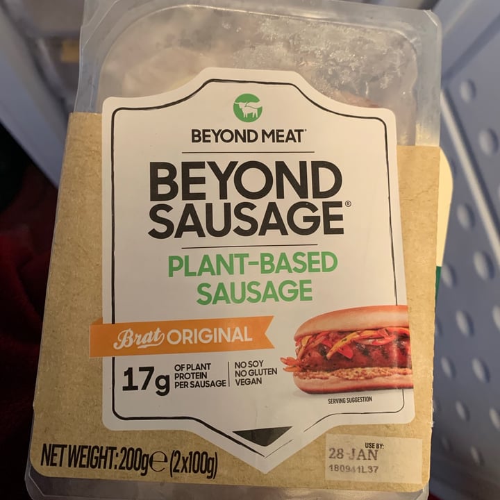 photo of Beyond Meat Beyond Sausage Brat Original  shared by @caitlaver on  16 Apr 2021 - review