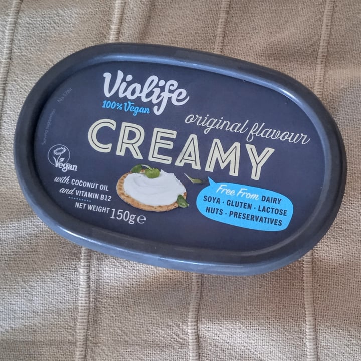 photo of Violife Creamy Cheese shared by @evansarantis on  14 Sep 2022 - review
