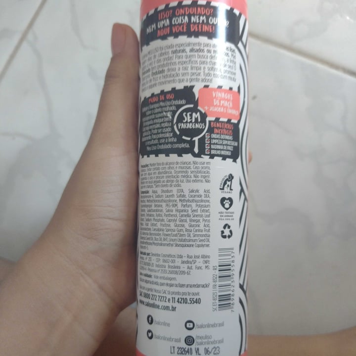 review photo of Salon line Meu Liso Ondulado shared by @elinerds on 15 Nov 2021 - review