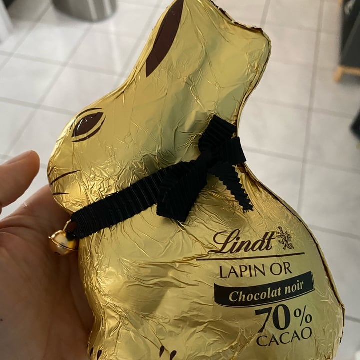 photo of Lindt Gold Bunny Dark Chocolate  shared by @fedinafer88 on  06 Apr 2022 - review