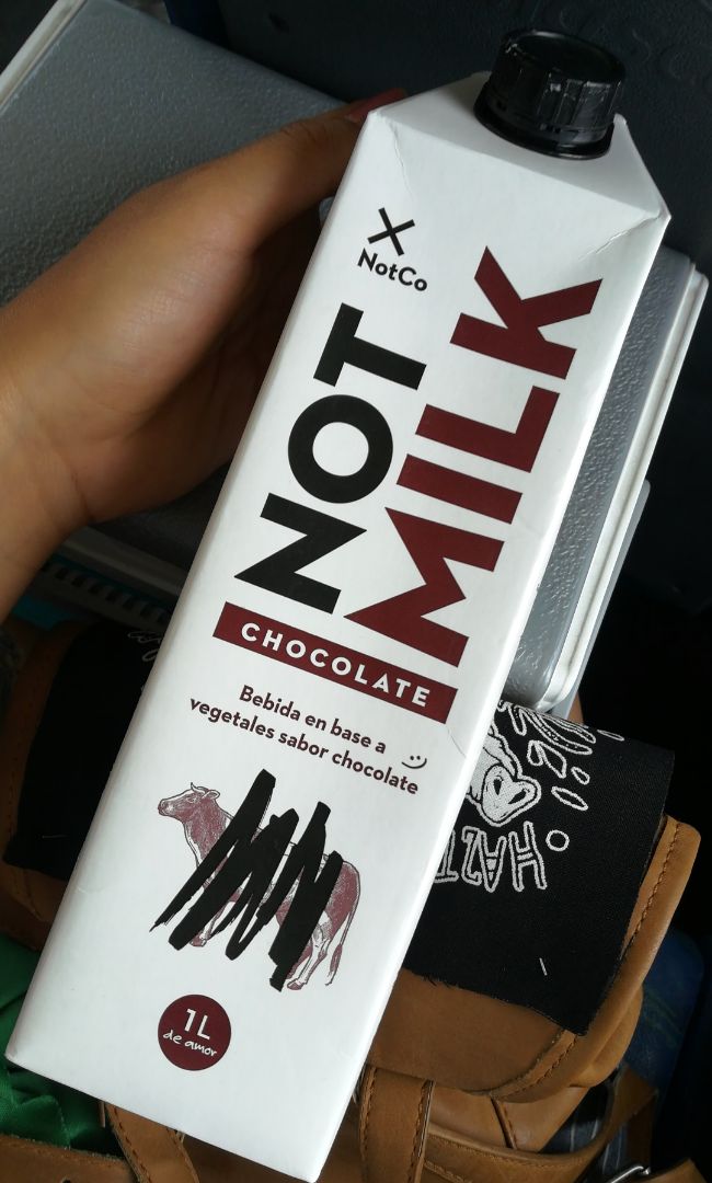 review photo of NotCo Not Milk Chocolate shared by @camileinchonwei on 20 Jan 2020 - review