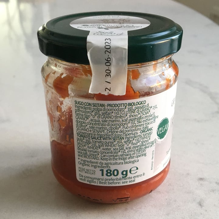 photo of Granda tradizioni Ragù vegano con Seitan shared by @mirtillo17 on  13 Dec 2021 - review