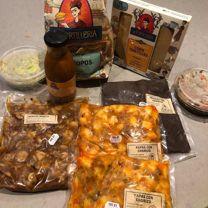 review photo of La Tortilleria Vegan Tacos & Mexican Feast shared by @louiselliott on 31 Oct 2020 - review