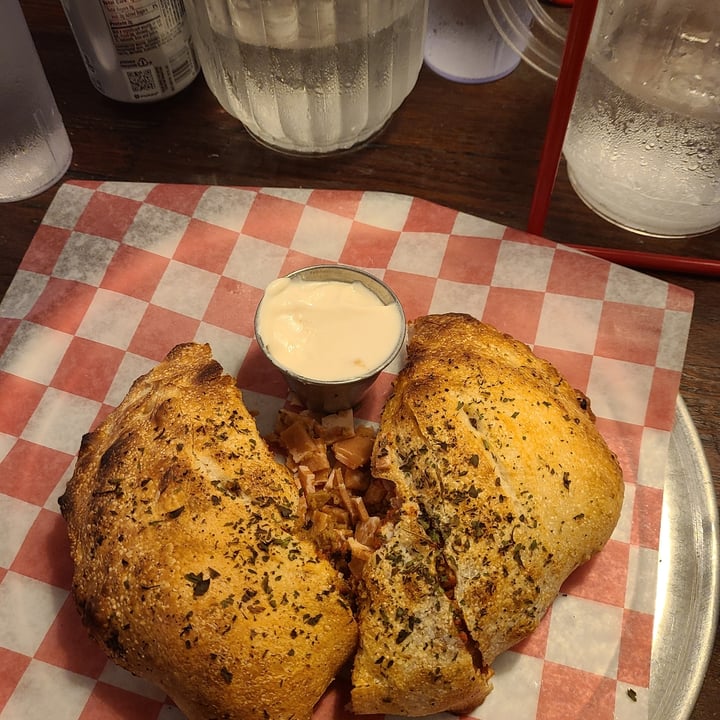 photo of Pi Vegan Pizzeria Small Calzone shared by @glitteredweb on  27 Sep 2020 - review