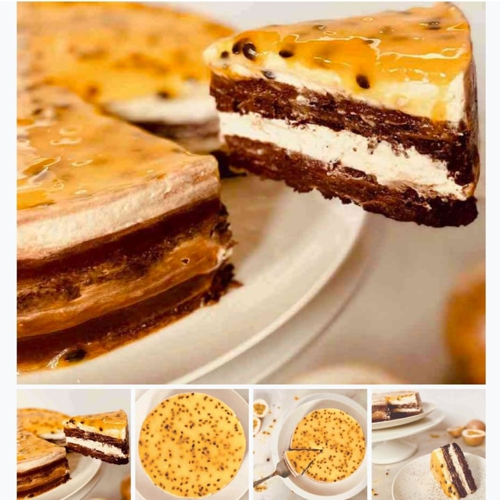 review photo of LOCABA Low-Carb-Bakery Vegan Passionfruit Chocolate Cake shared by @qfongtan on 29 Jan 2021 - review