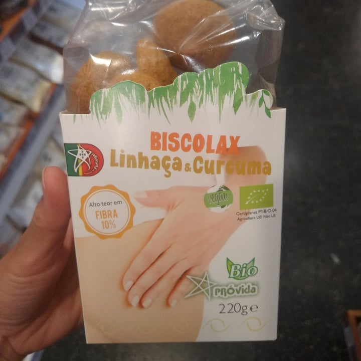 photo of Próvida Biscolax Linhaça E Cúrcuma shared by @tamirisst on  11 May 2022 - review