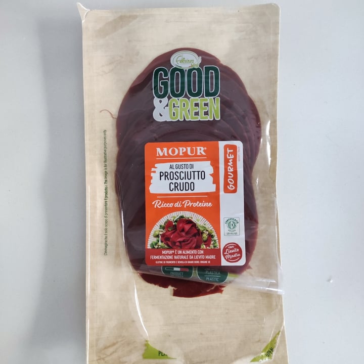 review photo of Mopur vegetalfood Al gusto di prosciutto crudo shared by @healtygreen on 17 Jul 2022 - review