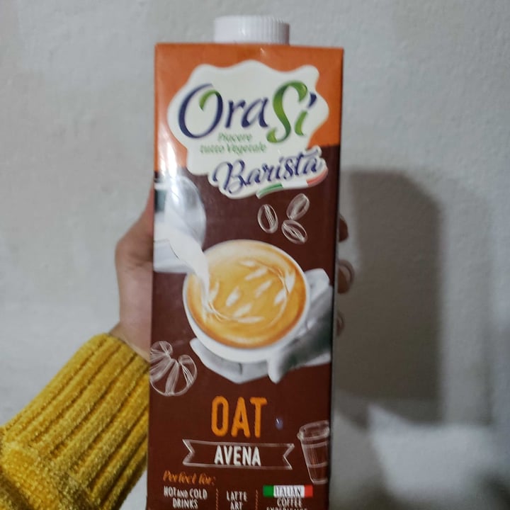 photo of OraSí Barista Oat Milk shared by @sotonarbona on  09 Jun 2021 - review