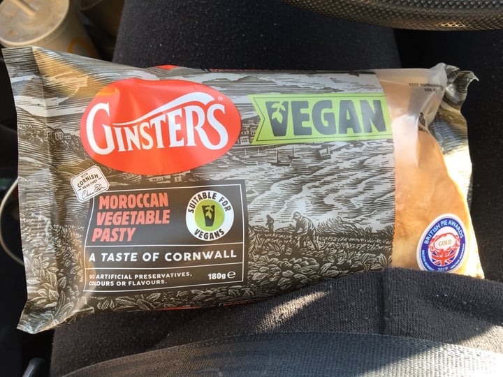 photo of Ginsters Moroccan Vegetable Pasty shared by @natasha1998 on  24 Mar 2020 - review