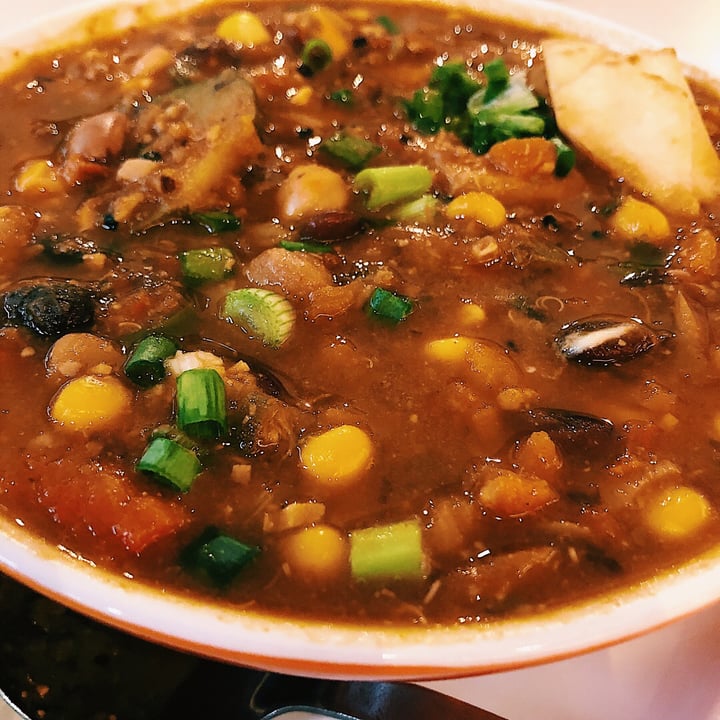 photo of The Soup Spoon Soulful Vegan Chilli with Quinoa shared by @sazzie on  15 Apr 2019 - review