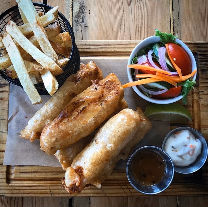 photo of Camel Rock Restaurant Tofu Vish and Chips shared by @capetownvegan on  18 Mar 2020 - review