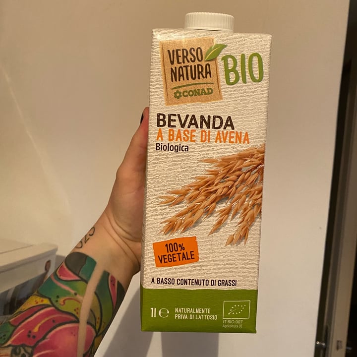 photo of Verso Natura Conad Veg Bevanda a Base Di Avena shared by @effymusic on  09 Jul 2022 - review