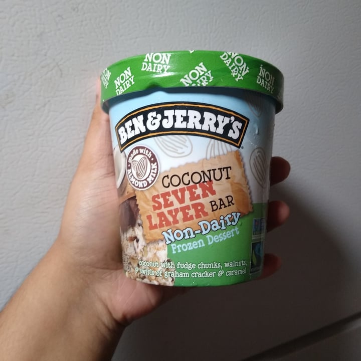 review photo of Ben & Jerry's Coconut Seven Layer Bar Non-Dairy Frozen Dessert shared by @nnokshi on 02 Oct 2021 - review