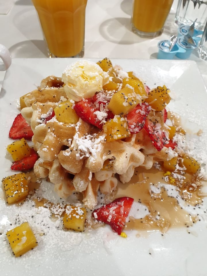 review photo of The Modern Vegan Athena waffle shared by @mmerkel on 02 Sep 2019 - review