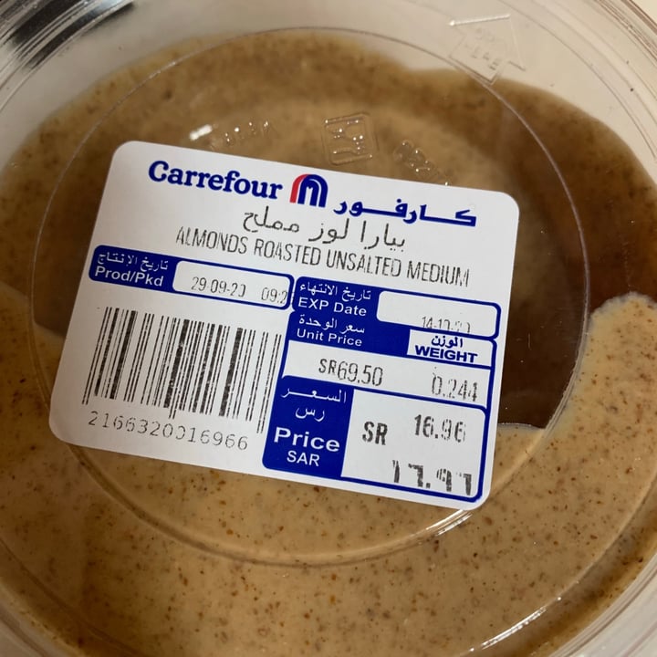 photo of Almond creamery Almond butter shared by @rahaf12317 on  12 Oct 2020 - review