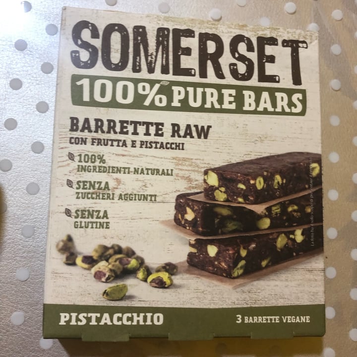 photo of Somerset Barrette Raw Con Frutta e Pistacchi shared by @ciliegia on  27 Dec 2021 - review