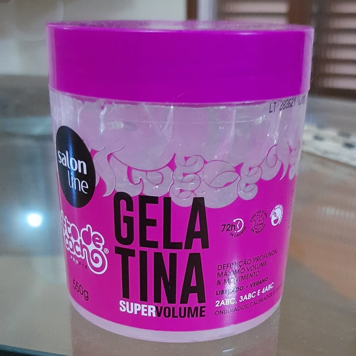 photo of Salon line #todecacho Gelatina shared by @jaineramalho on  23 Apr 2022 - review