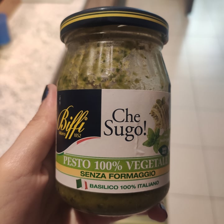 photo of Biffi Che Sugo! Pesto 100% Vegetale Senza Formaggio Jar shared by @federica1713 on  24 Jun 2022 - review