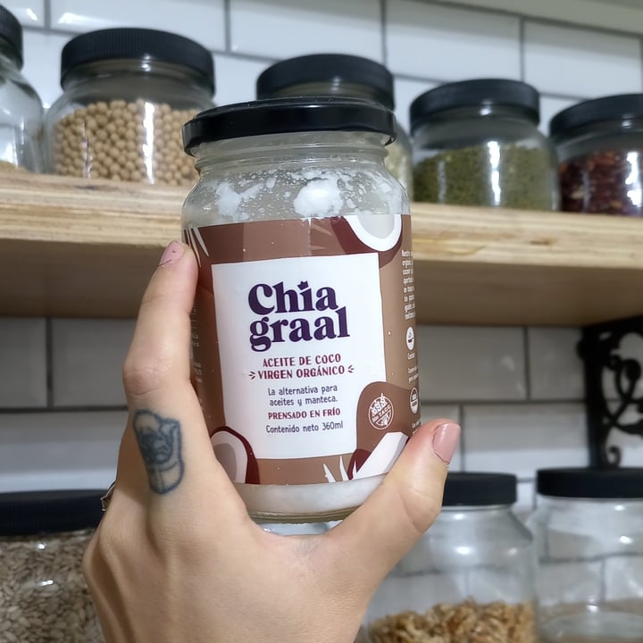 review photo of Chia Graal Aceite de Coco Virgen shared by @eugenie on 19 Jul 2021 - review
