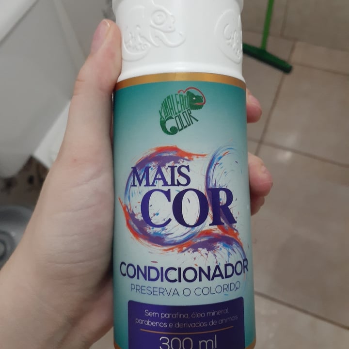 photo of Kamaleão Color Condicionador mais cor shared by @triixx on  27 Dec 2021 - review