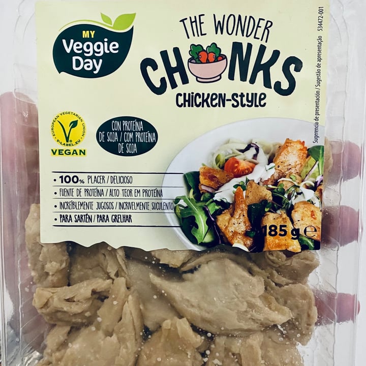 photo of My veggie day The Wonder Chonks Chicken Style shared by @mikelpro on  16 Jul 2021 - review