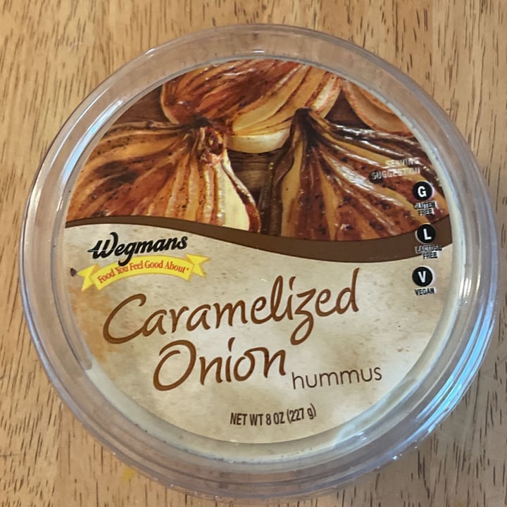 photo of Wegmans Caramelized Onion Hummus shared by @mol on  18 Aug 2022 - review