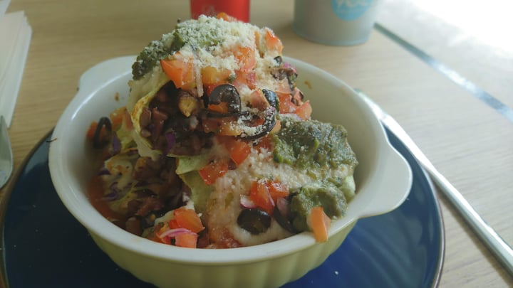 photo of QI Philosophy Cafe Vegan Enchiladas (Not available) shared by @hollya113 on  22 Feb 2019 - review
