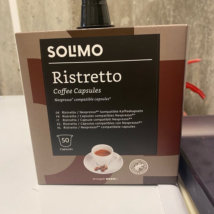 photo of solimo ristretto (compatible nespresso) shared by @pilitejedor on  26 Jun 2022 - review