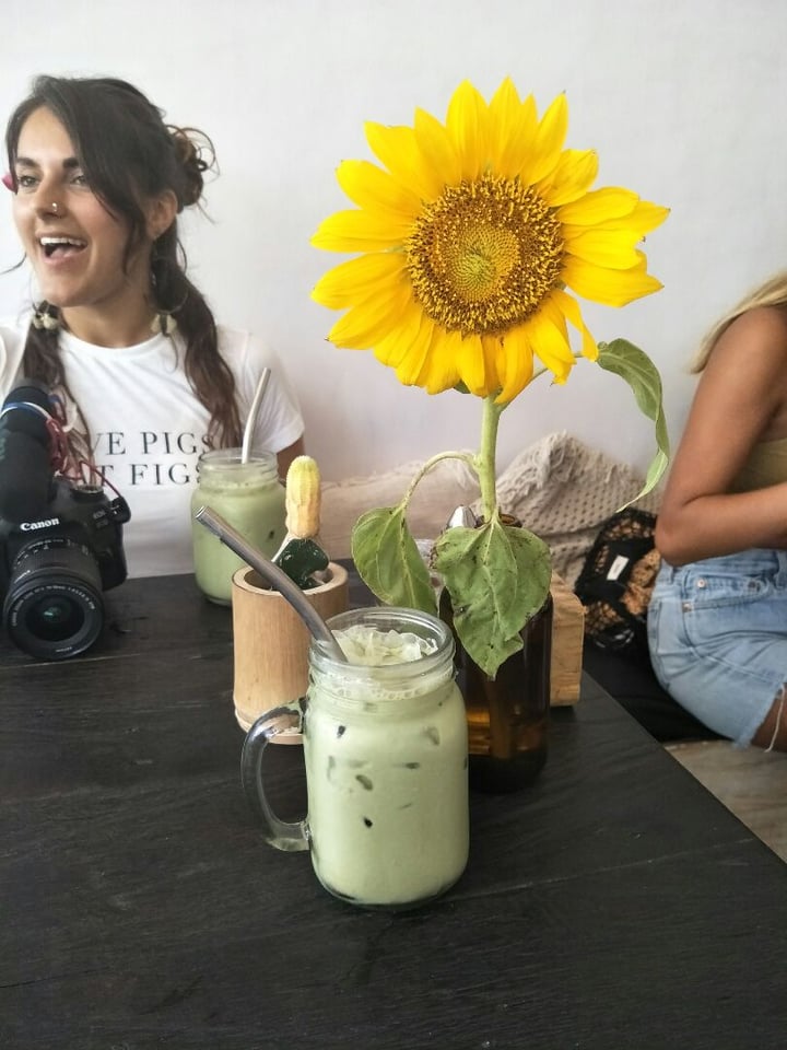 photo of Cafe Organic Iced matcha latte shared by @lou on  13 Oct 2018 - review