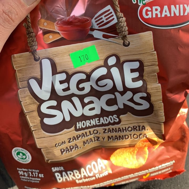 photo of Granix Veggie Snacks Sabor Barbacoa shared by @qyqyqyqyqy on  05 Oct 2022 - review