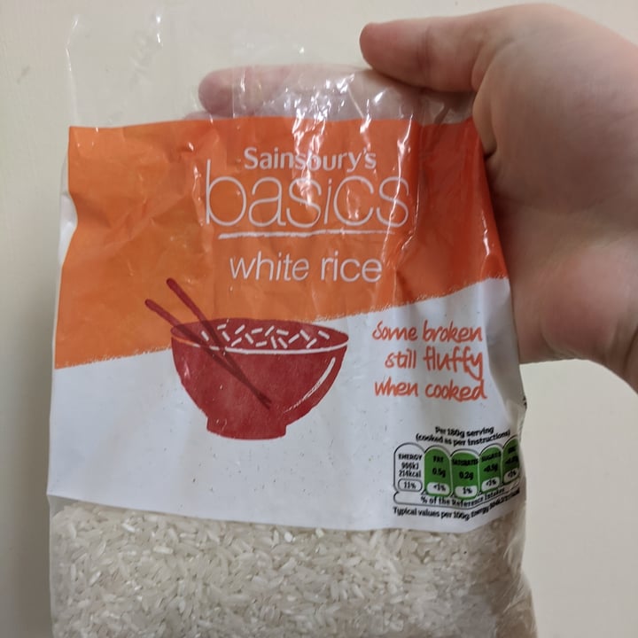photo of Sainsbury's White rice shared by @miralubin7 on  30 Jun 2020 - review